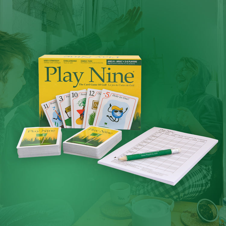Play Nine Card Game Score Card Sheet Pad, 3 Pack of Score Cards