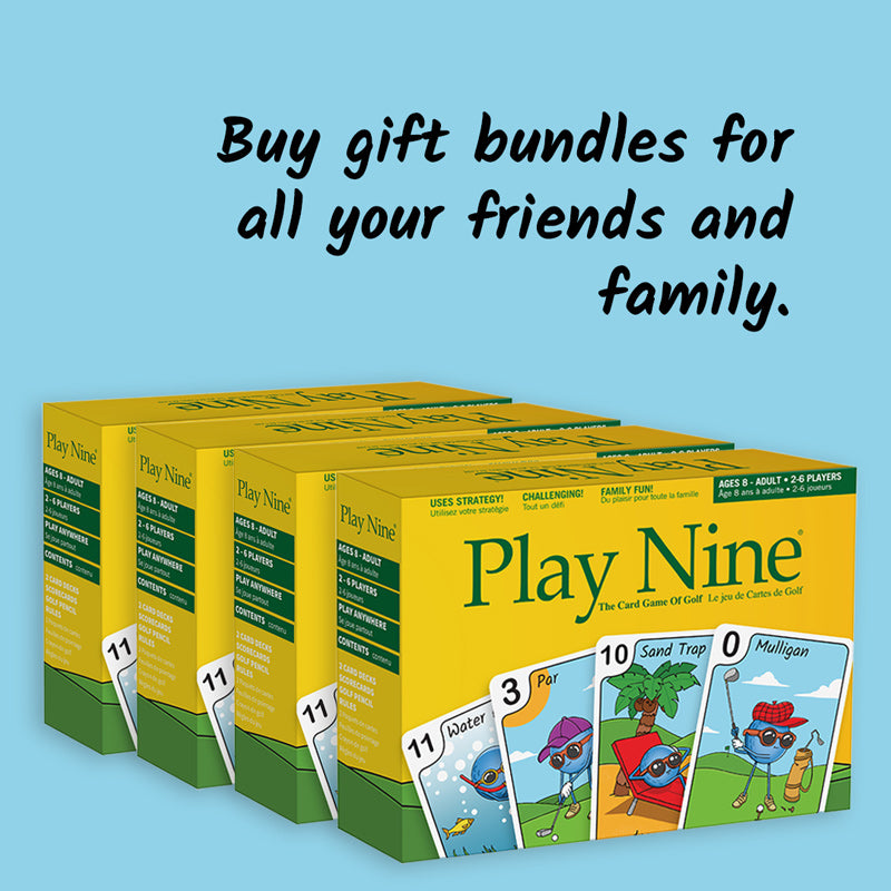 Play Nine The Card Game of Golf – CaddiesShack