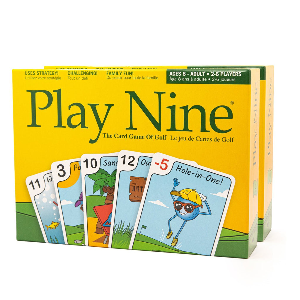 (New Look) Play Nine: The Card Game of Golf, 2 Pack Bundle - Play Nine - play_nine_card_game_of_golf