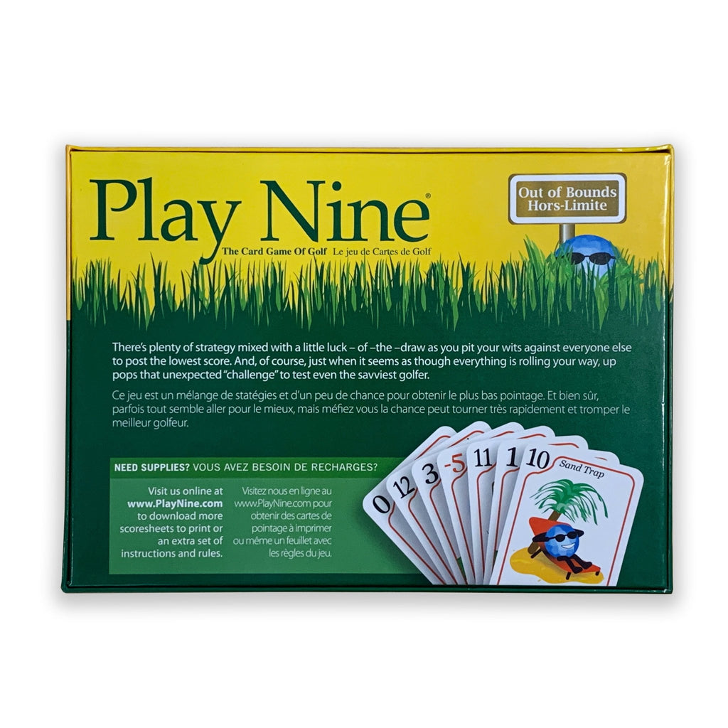 Play Nine: The Card Game of Golf, 2 Pack Bundle - Play Nine - play_nine_card_game_of_golf